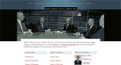 Desktop Screenshot of cflaw.com